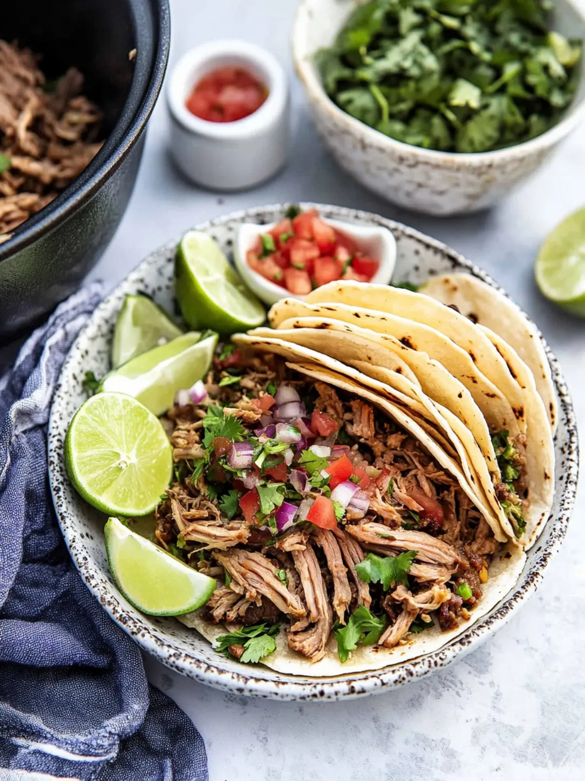 Savory Pork Carnitas Recipe for Dutch Oven or Instant Pot 3 Pork Carnitas Recipe (Dutch Oven and Instant Pot)