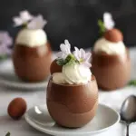 Decadent Chocolate Mousse Easter Eggs You Can Make Fast 9 Chocolate mousse Easter eggs