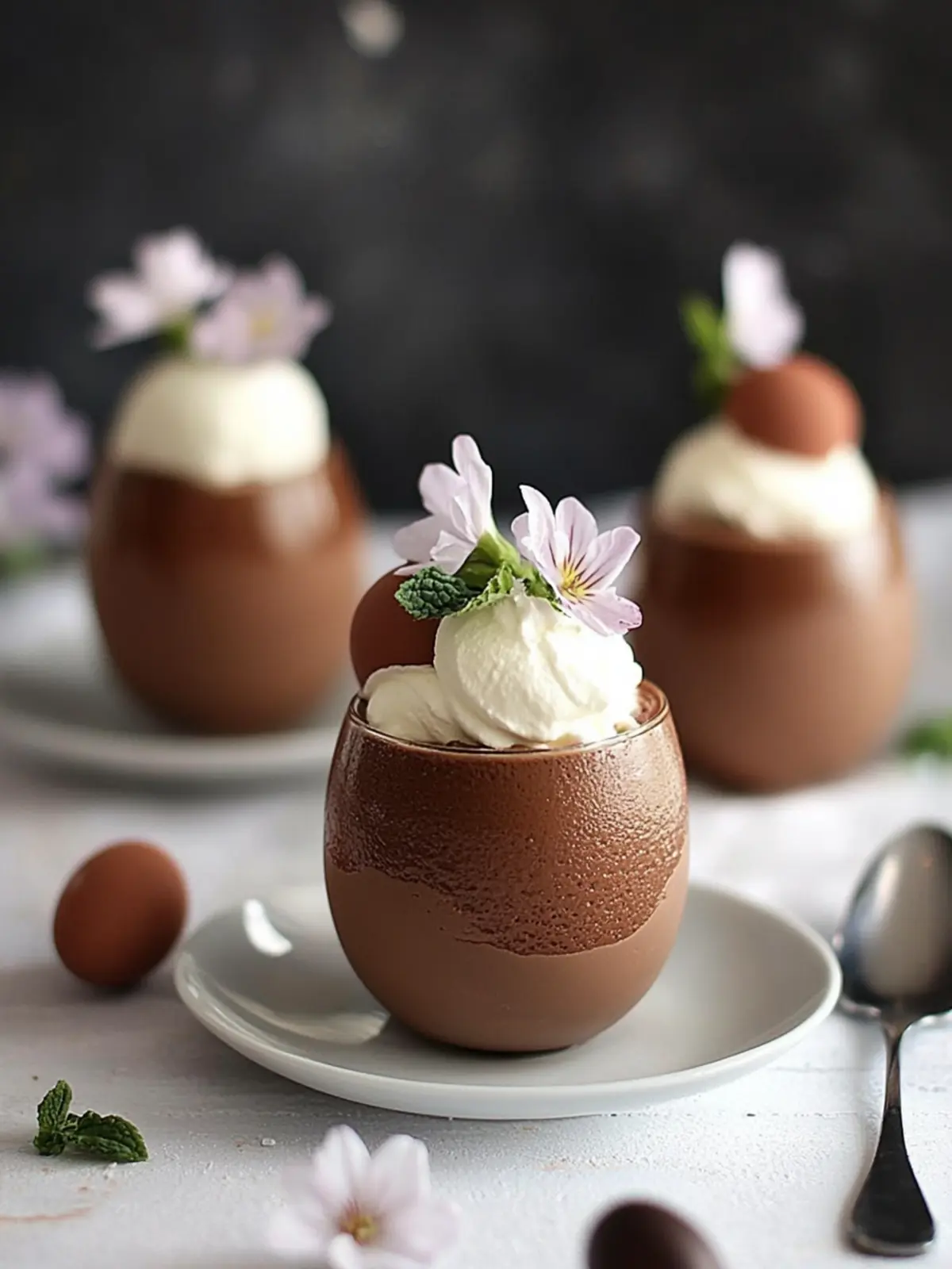 Decadent Chocolate Mousse Easter Eggs You Can Make Fast 5 Chocolate mousse Easter eggs