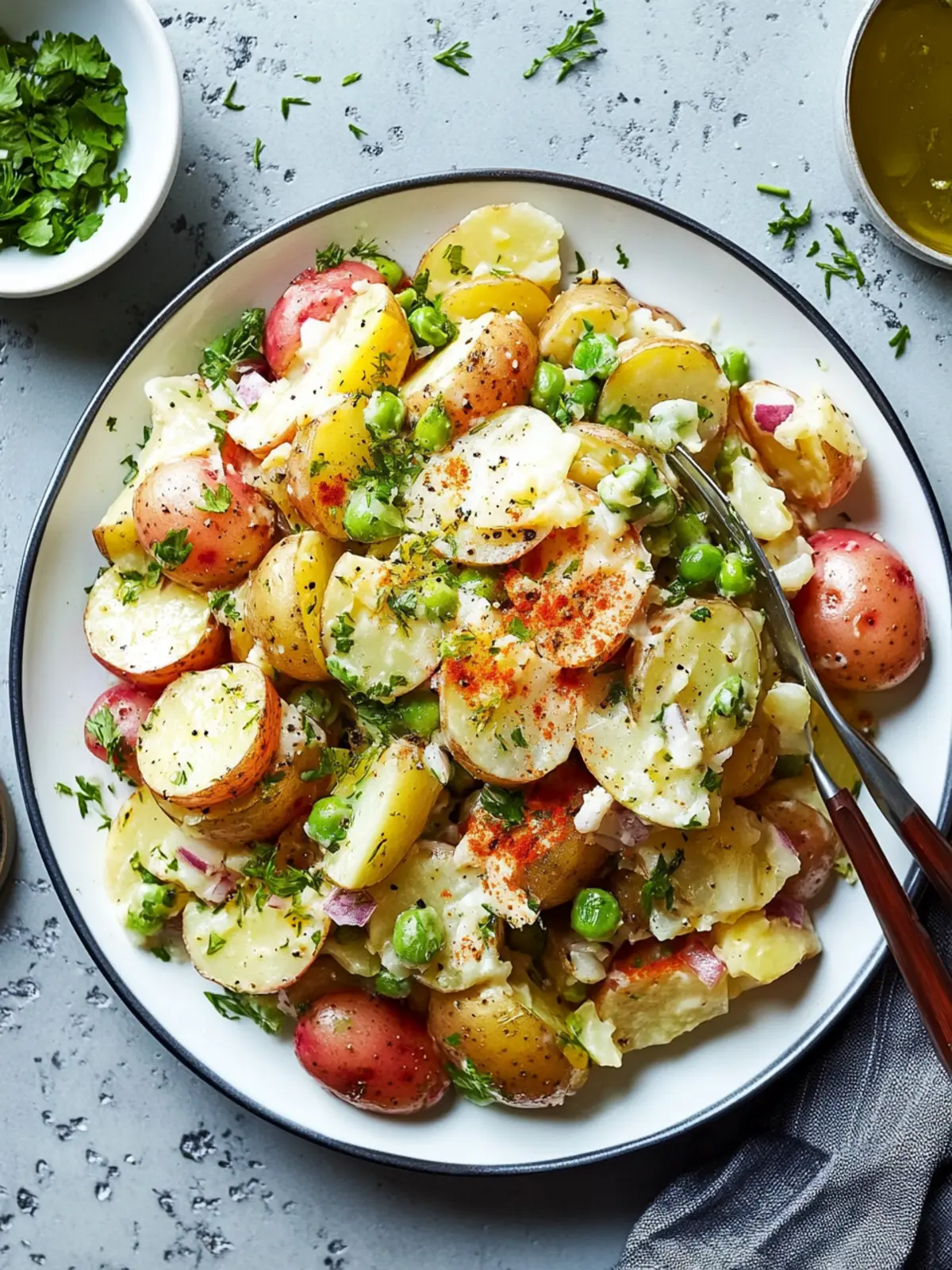 Warm Potato Salad with Bacon: Easy Comfort in Every Bite 5 Warm Potato Salad