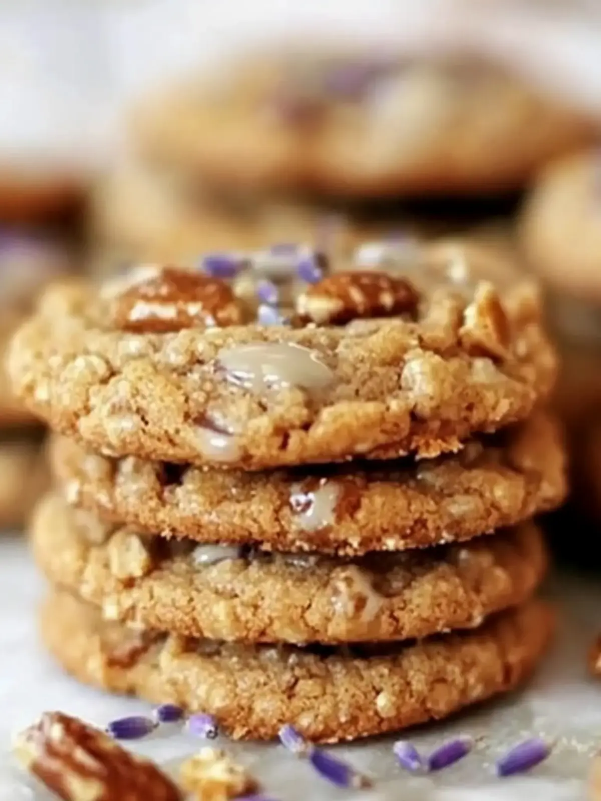 Lavender Honey Crunch Cookies: A Sweet Floral Escape 3 Lavender Honey Crunch Cookies