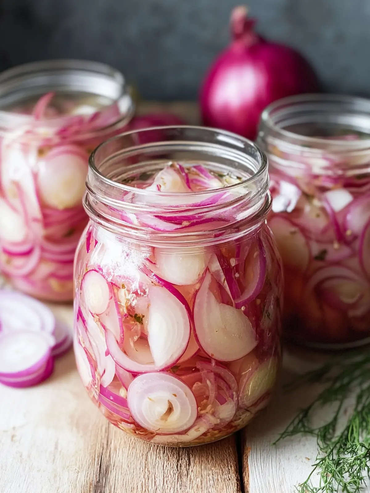 Sweet Pickled Onions: Quick, Tangy Delight for Every Meal 3 Sweet Pickled Onions