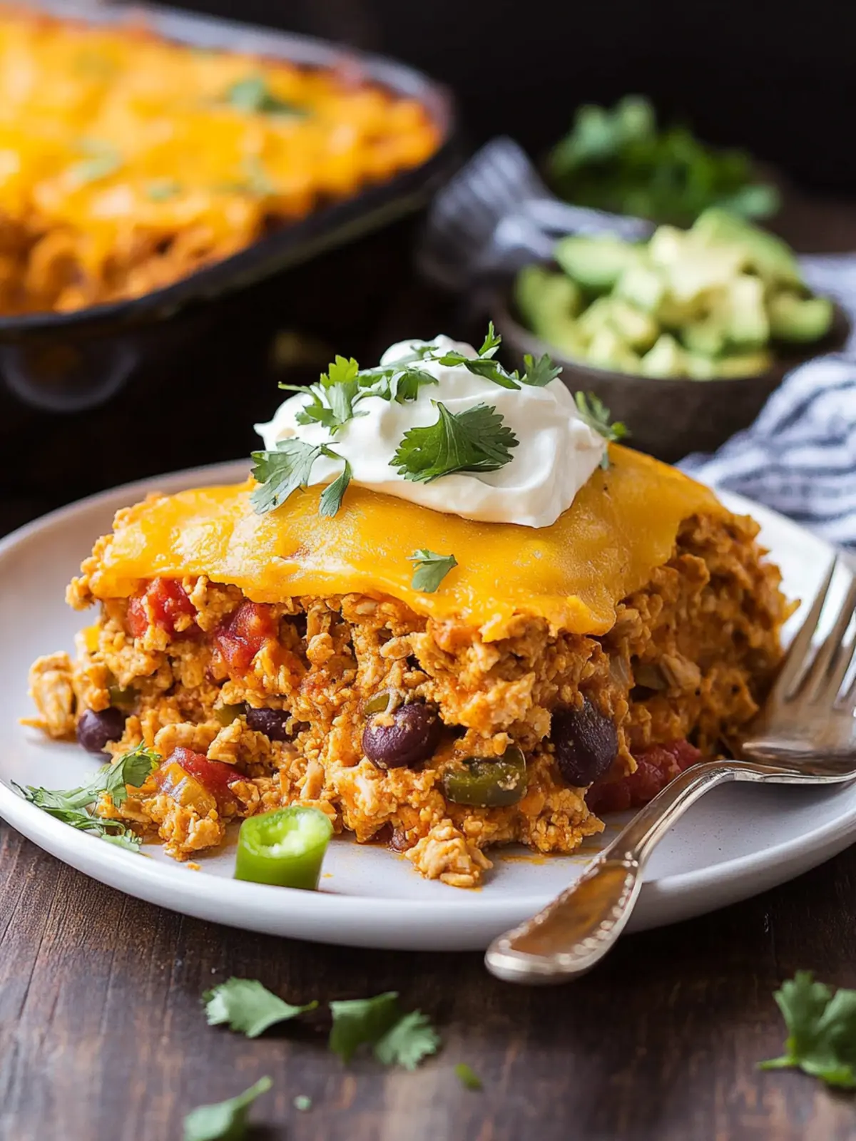 Satisfy Cravings with Cool Ranch Turkey Taco Casserole 2 Cool Ranch Turkey Taco Casserole