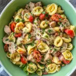 Tuna Pasta Salad with Tortellini and Zesty Chive Vinaigrette 8 Tuna Pasta Salad (with Tortellini)