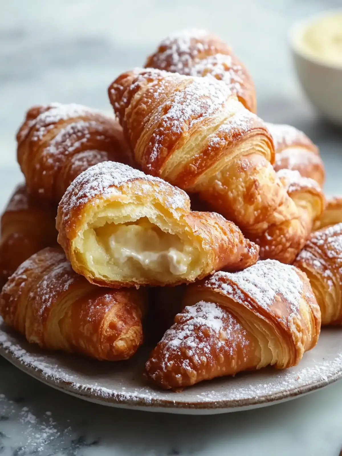 Fried Croissant Beignets: Easy & Delicious Comfort Treats 2 Fried Croissant Beignets- Easy & Delicious Treat