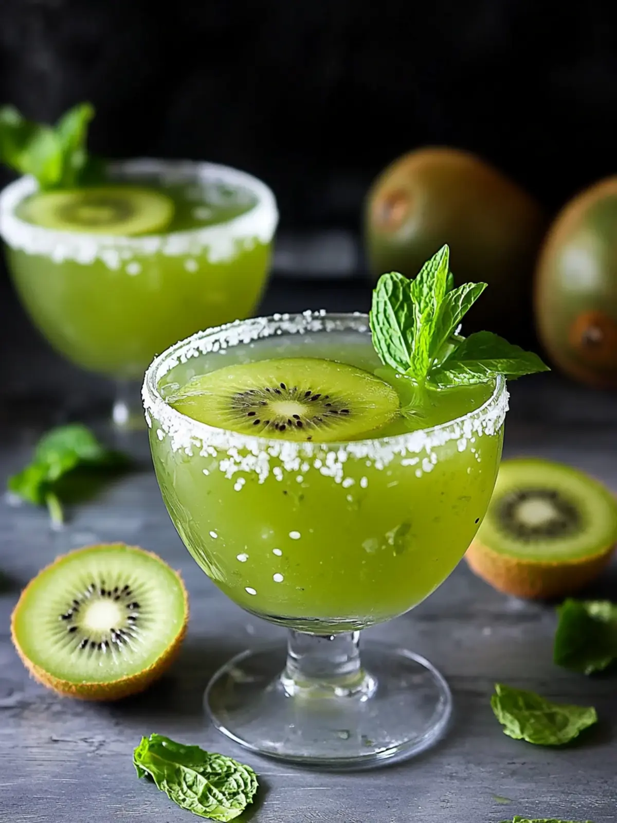 Mint Kiwi Margarita Recipe for a Refreshing Summer Escape 2 Mint Kiwi Margarita