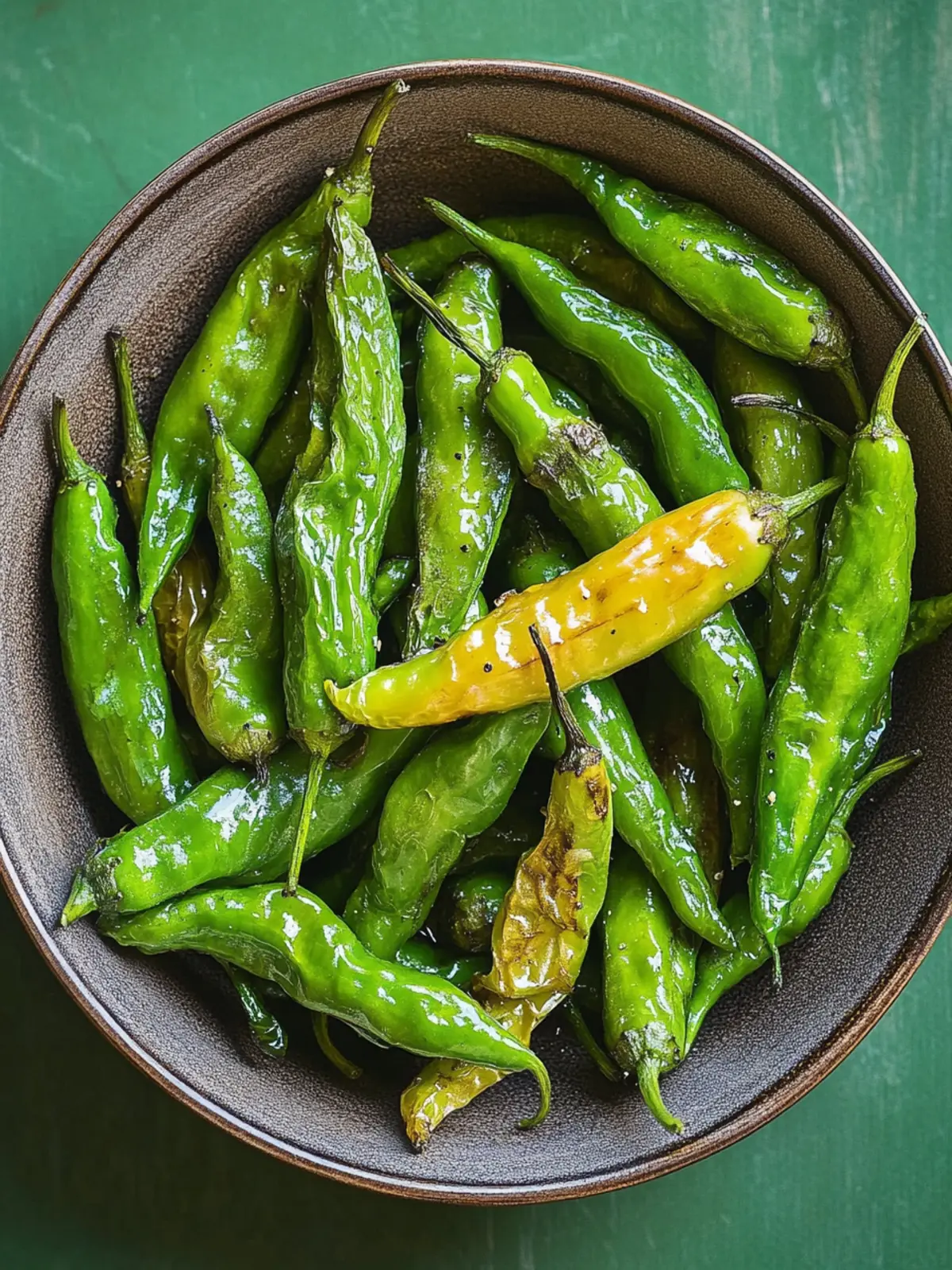 Perfectly Blistered Shishito Peppers in Just 13 Minutes 2 Blistered Shishito Peppers