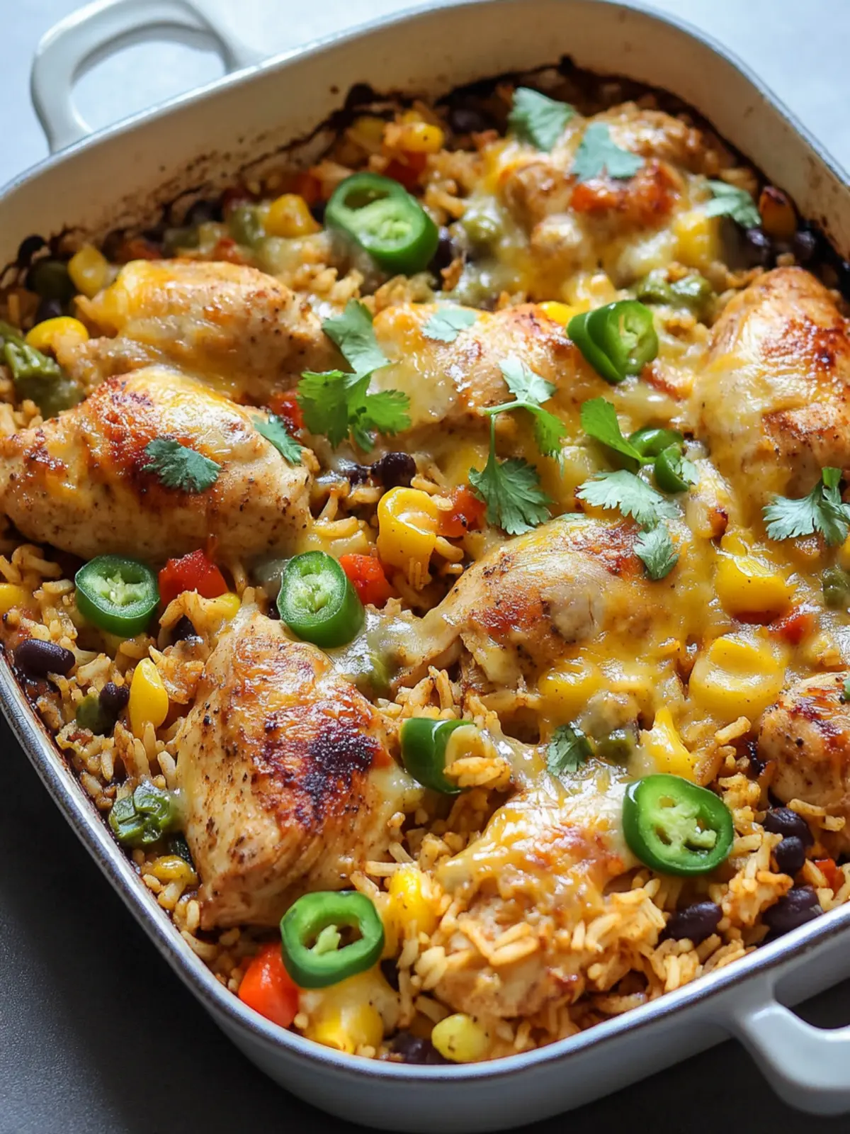 Delicious One Pan Mexican Chicken and Rice for Busy Nights 2 One Pan Mexican Chicken and Rice