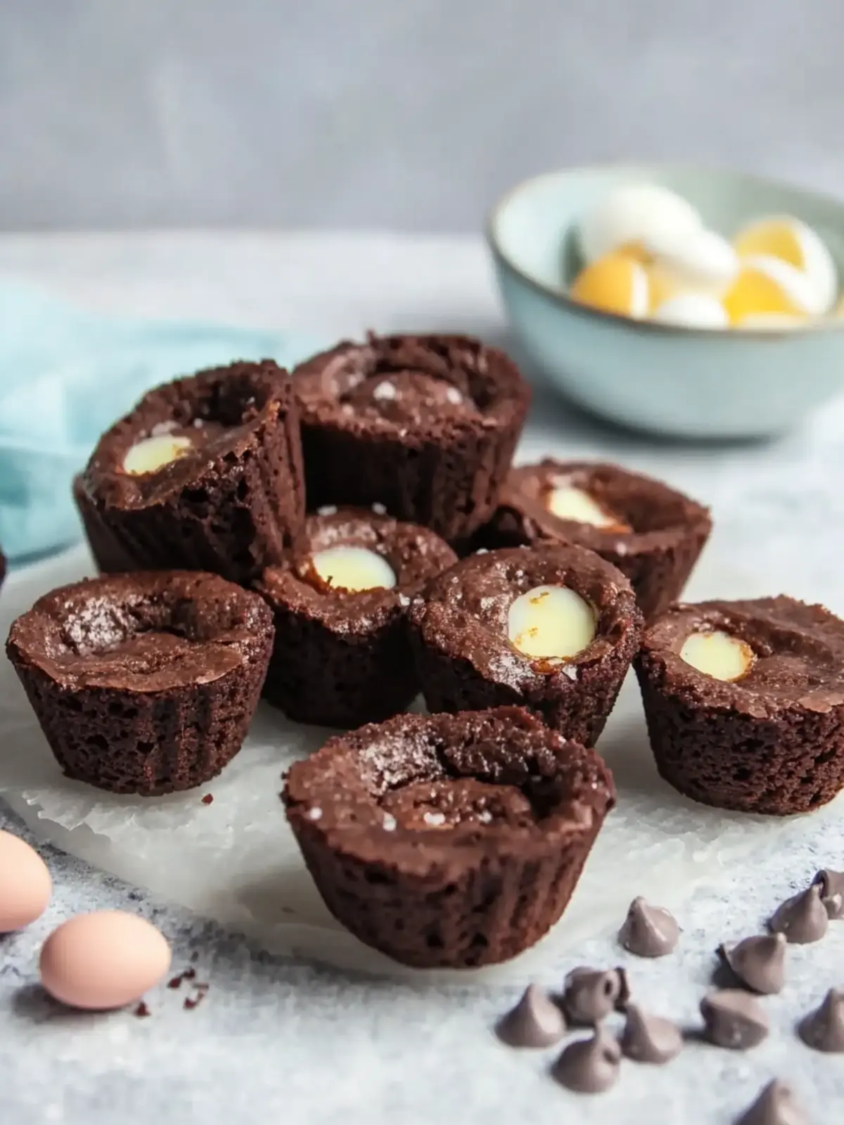 Mini Egg Brownie Bites for a Joyful Spring Treat 5 Mini Egg Brownie Bites