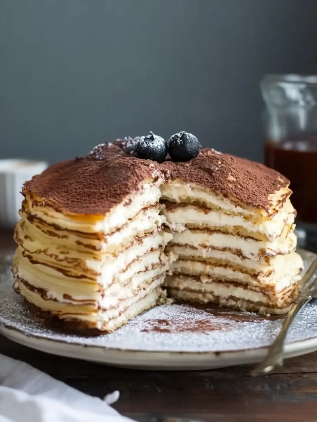 Decadent Tiramisu Crepe Cake: Your New Favorite Dessert Delight 5 Tiramisu Crepe Cake