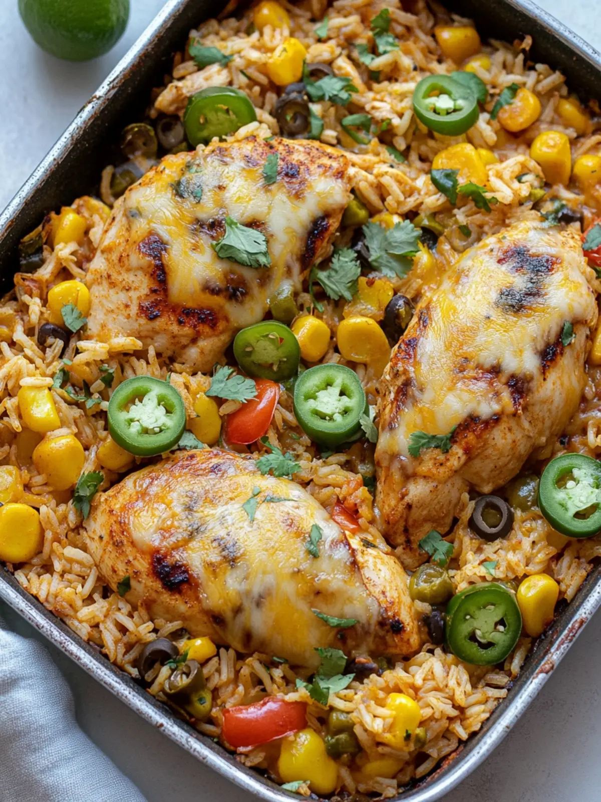 Delicious One Pan Mexican Chicken and Rice for Busy Nights 5 One Pan Mexican Chicken and Rice