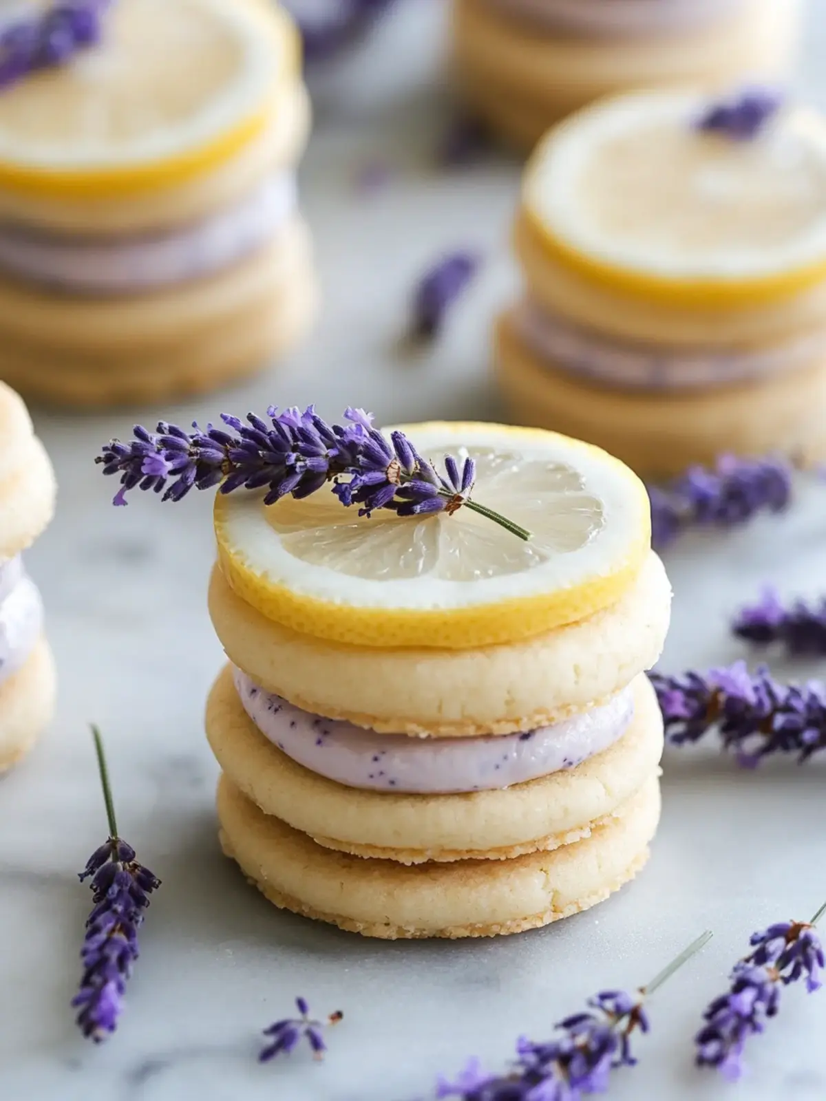 Lemon Lavender Sandwich Cookies Recipe for a Floral Delight 2 Lemon Lavender Sandwich Cookies Recipe