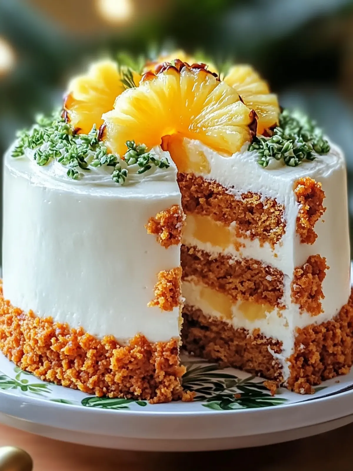 Delicious Hawaiian Carrot Pineapple Cake for Joyful Gatherings 2 Delicious Hawaiian Carrot Pineapple Cake for Joyful Gatherings