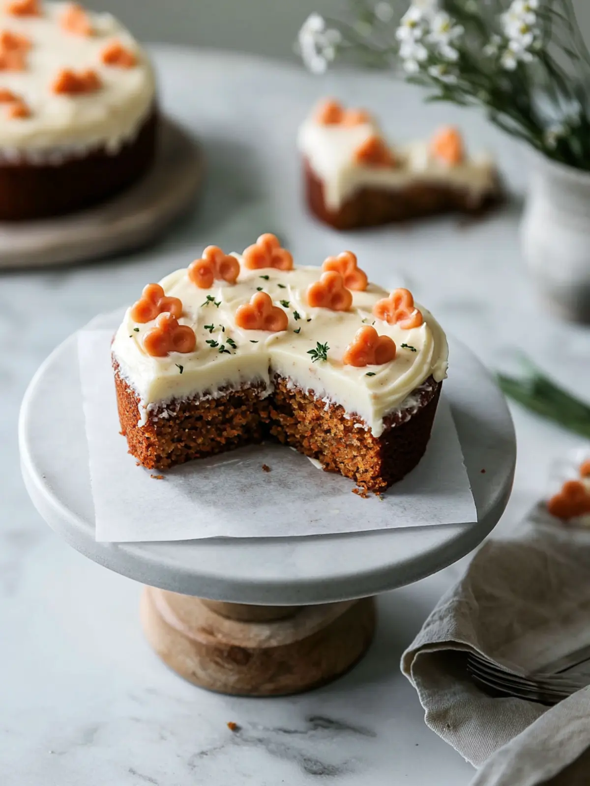 Mini Carrot Cake with Brown Butter Cream Cheese Frosting Bliss 3 Mini Carrot Cake with Brown Butter Cream Cheese Frosting