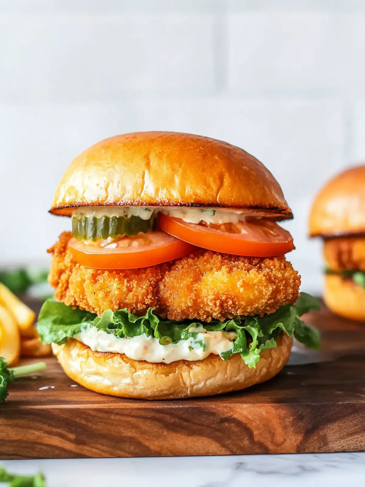 Crispy Air Fryer Chicken Burgers for a Guilt-Free Feast 2 Crispy Air Fryer Chicken Burgers