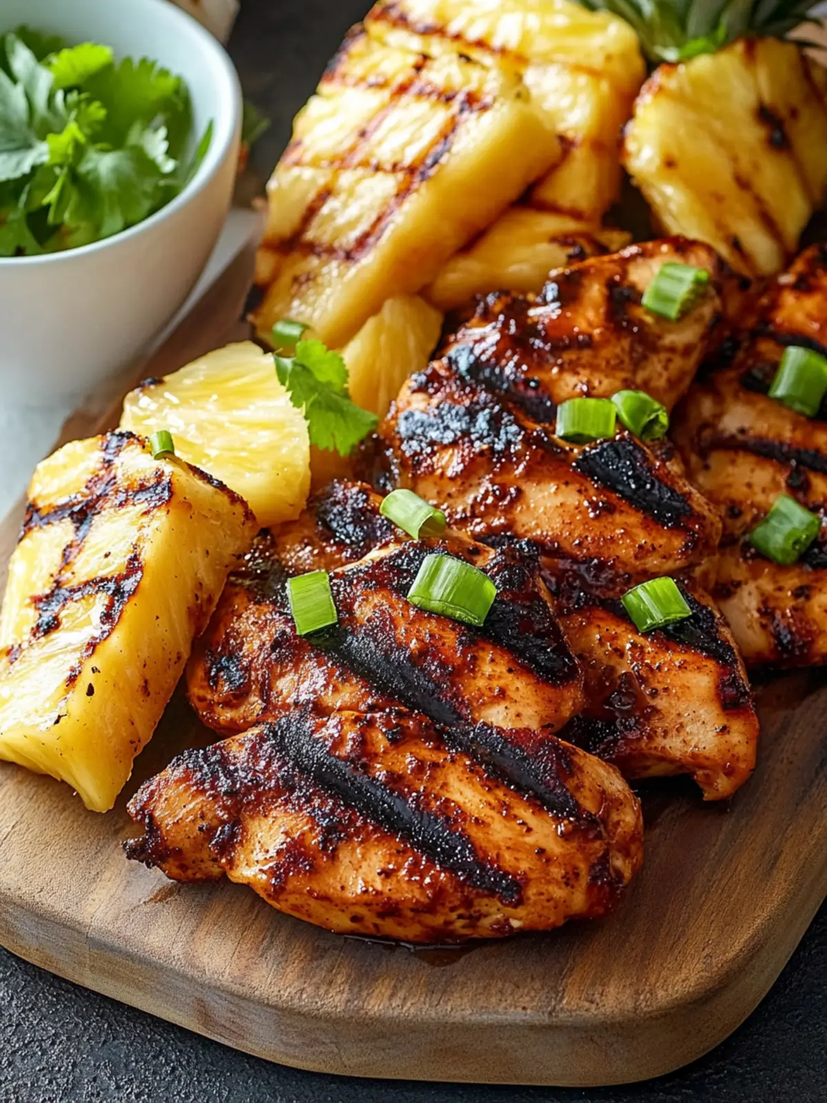 Grilled Aloha Chicken and Pineapple: A Tropical Dream Dinner 4 Grilled Aloha Chicken and Pineapple