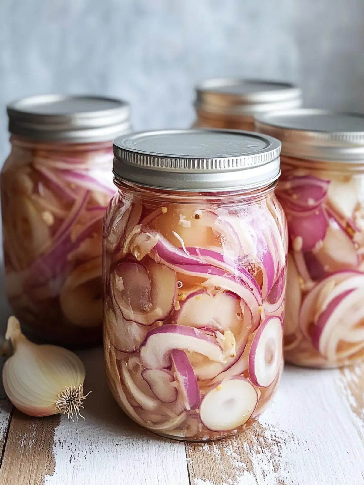 Sweet Pickled Onions: Quick, Tangy Delight for Every Meal 5 Sweet Pickled Onions