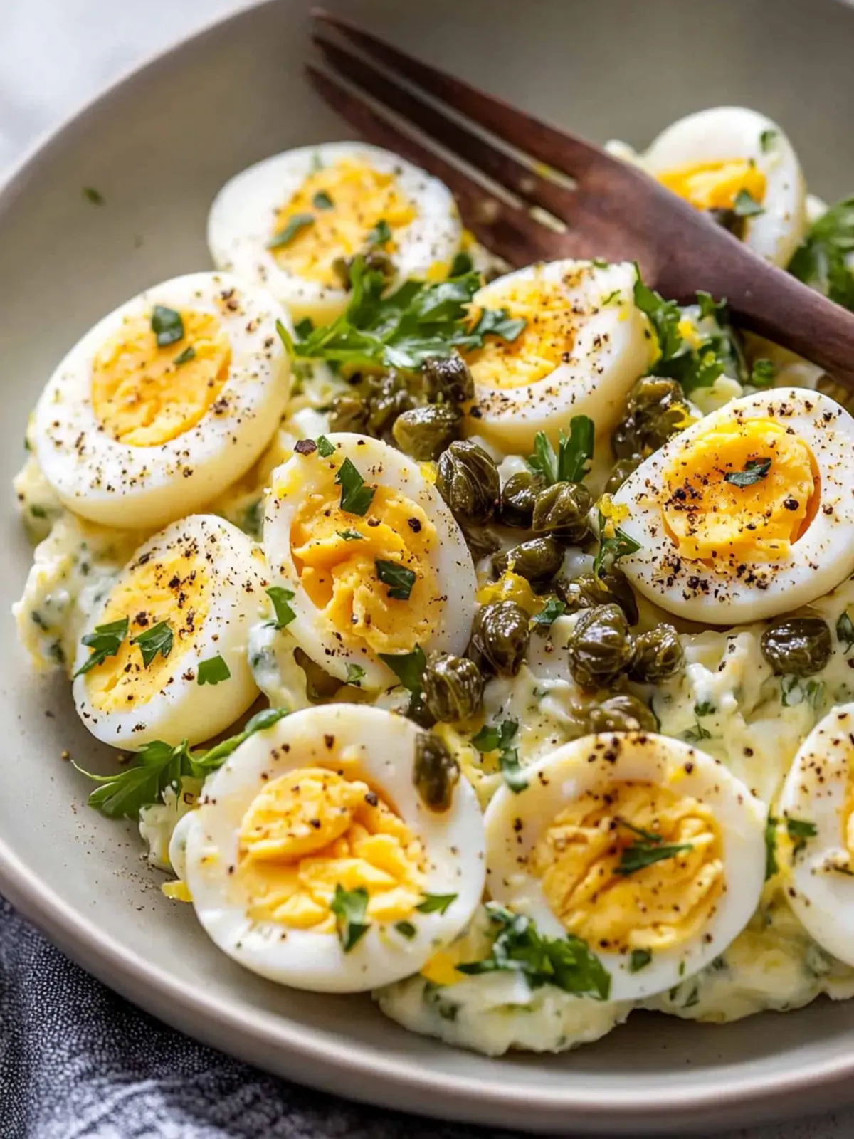 Lemon Caper Egg Salad Recipe – A Zesty Healthy Lunch Delight 4 Lemon Caper Egg Salad Recipe – Easy Healthy Lunch Idea