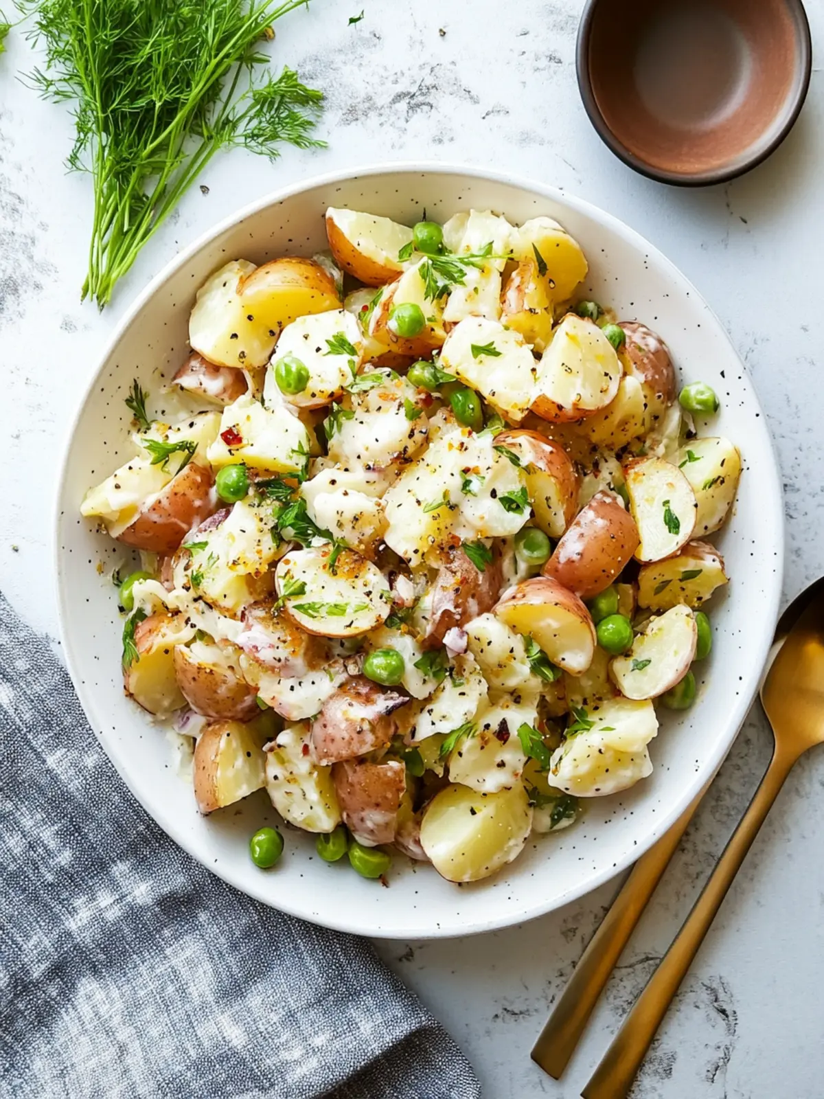 Warm Potato Salad with Bacon: Easy Comfort in Every Bite 4 Warm Potato Salad