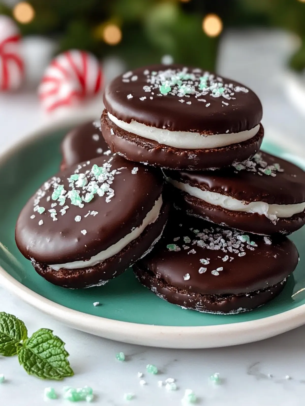 Homemade Peppermint Patties: Easy No-Bake Minty Delights 4 Homemade Peppermint Patties