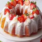 Irresistible Layered Strawberry Bundt Cake for Your Celebrations 2 Layered Strawberry Bundt Cake