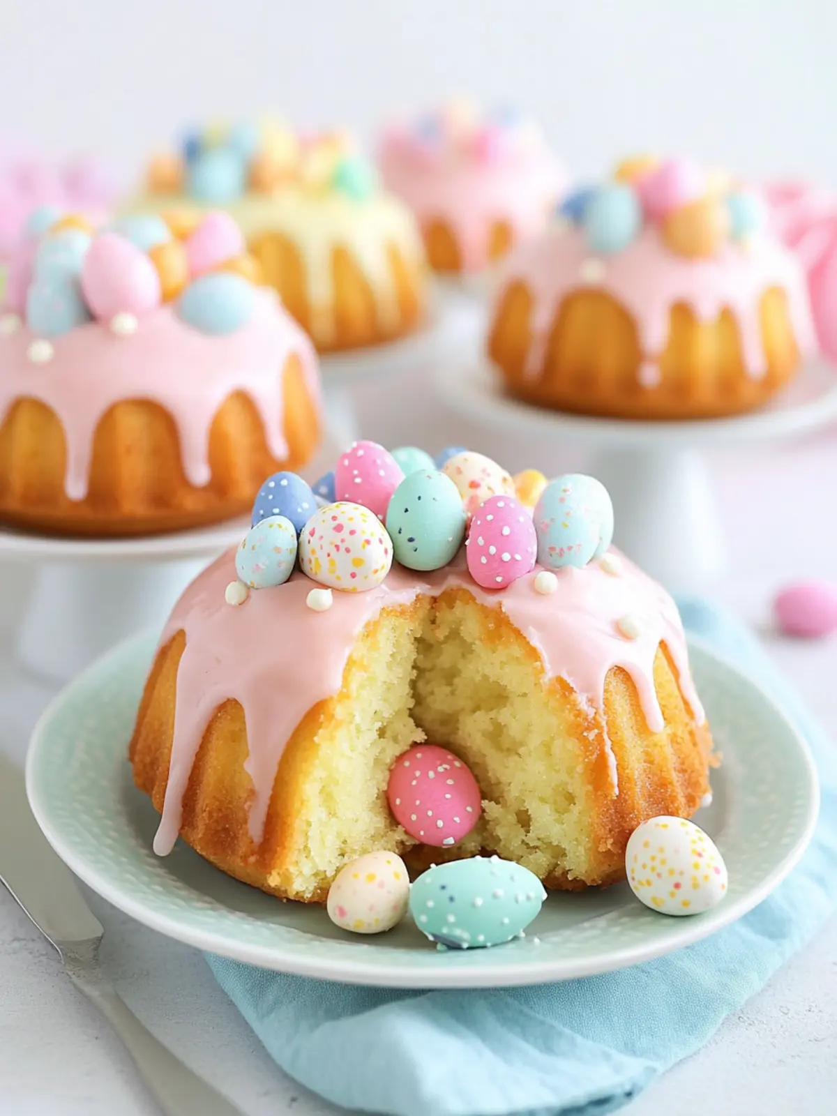 Surprise Inside Mini Easter Bundt Cakes for a Sweet Twist 5 Surprise Inside Mini Easter Bundt Cakes