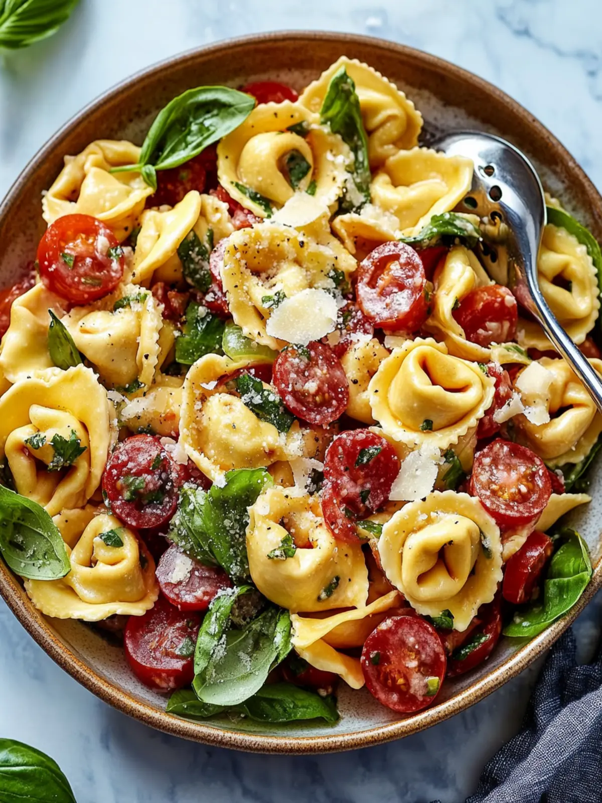 Vibrant Tuscan Tortellini Salad That Elevates Your Meal Game 5 Tuscan Tortellini Salad