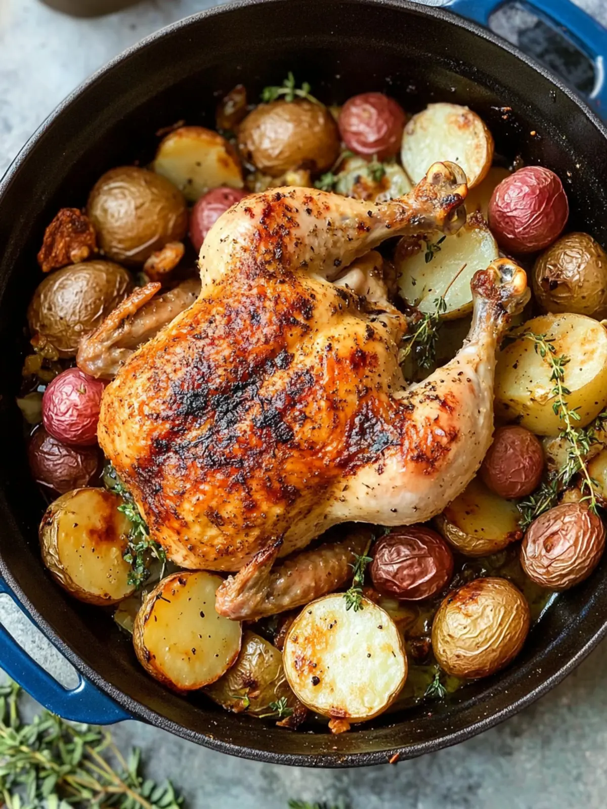 Savor Dutch Oven Chicken and Potatoes for Ultimate Comfort 5 Dutch Oven Chicken and Potatoes