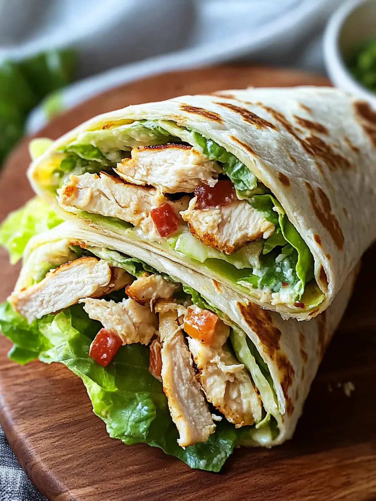 Ultimate Chicken Caesar Wraps for Busy Weeknights 2 Chicken Caesar Wrap