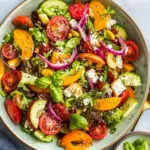 The Ultimate Summer Salad Packed with Peaches and Zingy Vinaigrette 6 The Ultimate Summer Salad