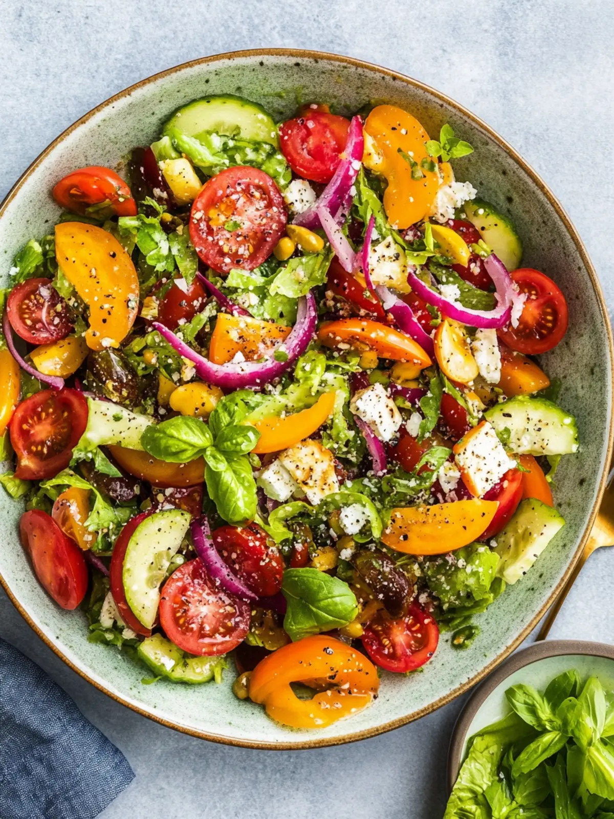 The Ultimate Summer Salad Packed with Peaches and Zingy Vinaigrette 5 The Ultimate Summer Salad
