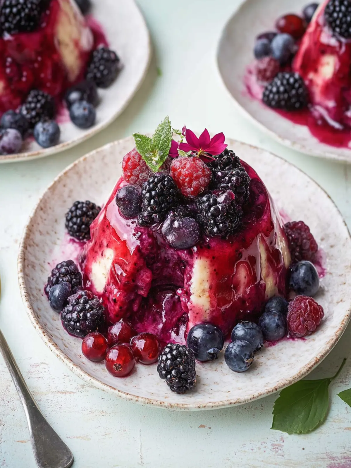 Irresistible British Berry Summer Pudding: A 3-Ingredient Treat 5 British Berry Summer Pudding