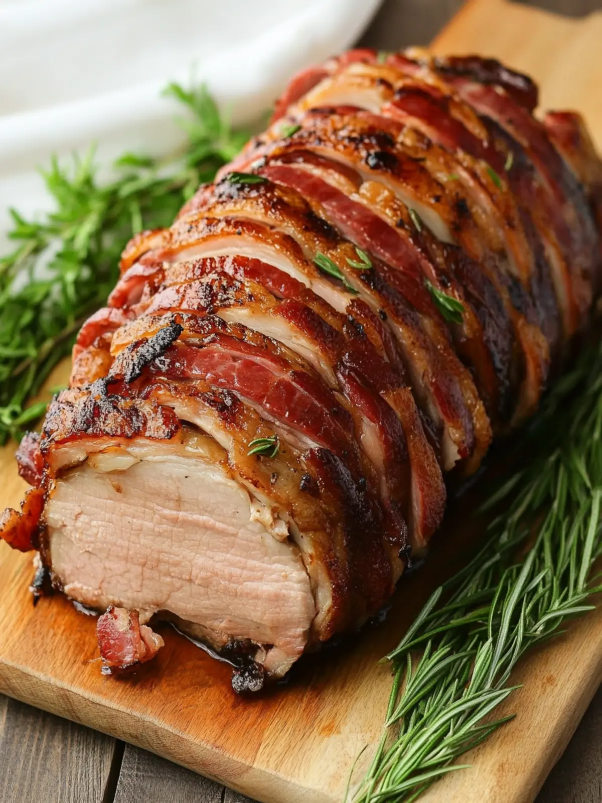 Bacon Wrapped Pork Loin That Will Wow Your Dinner Guests 5 Bacon Wrapped Pork Loin