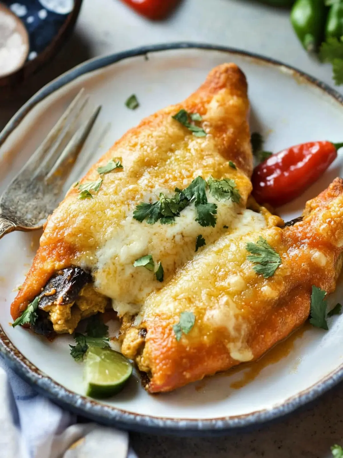 Crispy Mexican Chile Relleno: A Flavorful Comfort Dish 2 Mexican Chile Relleno