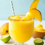 Frozen Mango Margarita with Tajín: Chill Out with Spice 7 Frozen Mango Margarita with Tajín (Lime Chili)