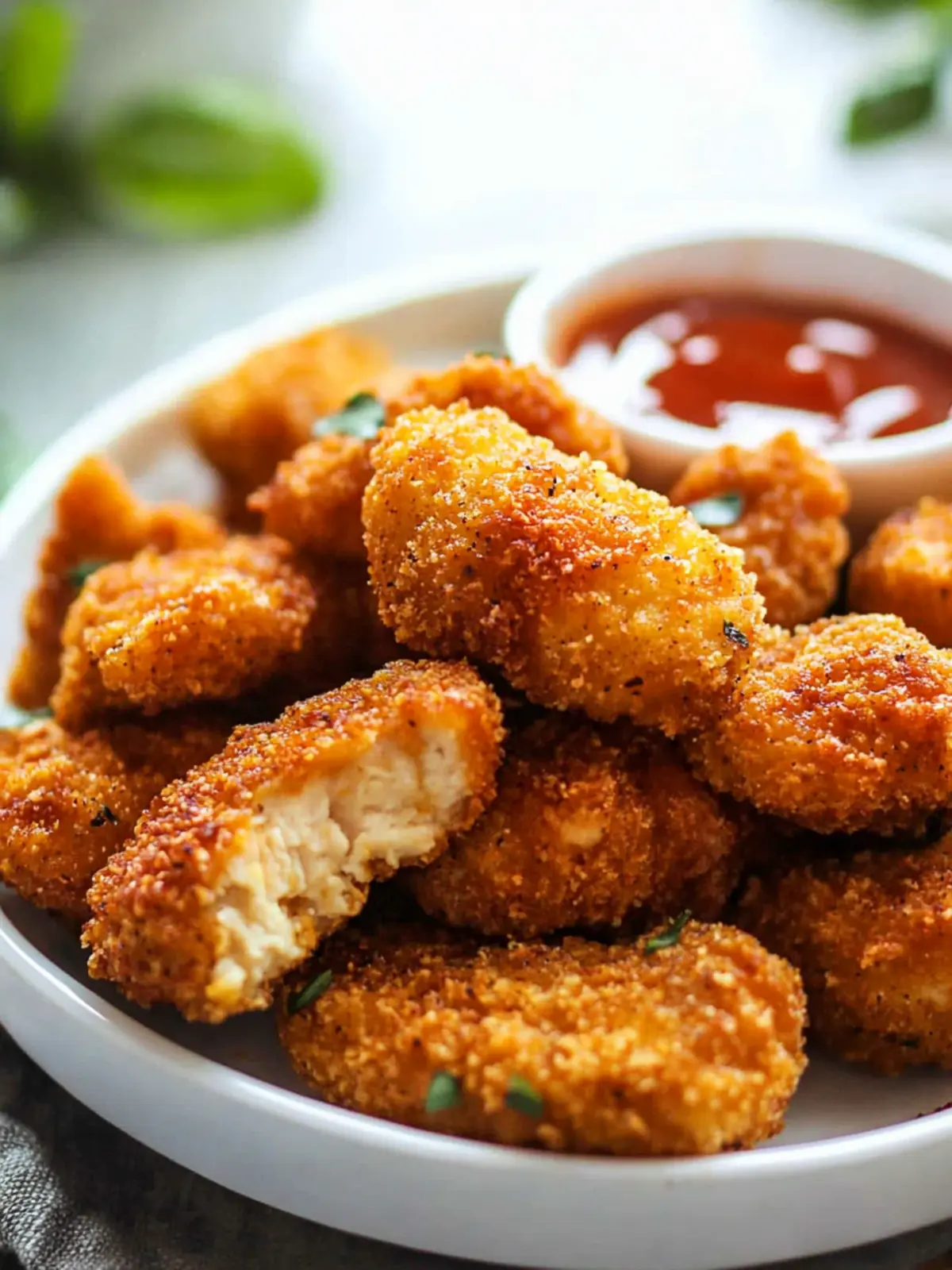 Crispy Baked Chicken Nuggets Kids Will Devour Tonight 2 Baked Chicken Nuggets
