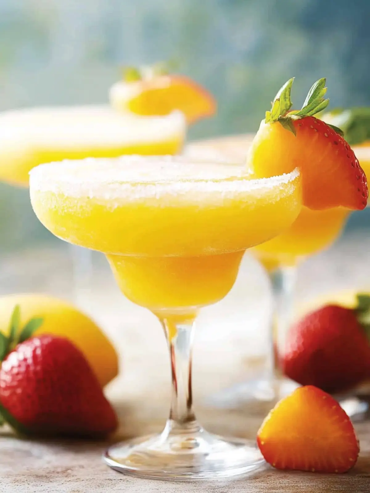 Frozen Strawberry Mango Margaritas for the Ultimate Summer Chill 2 Frozen Strawberry Mango Margaritas
