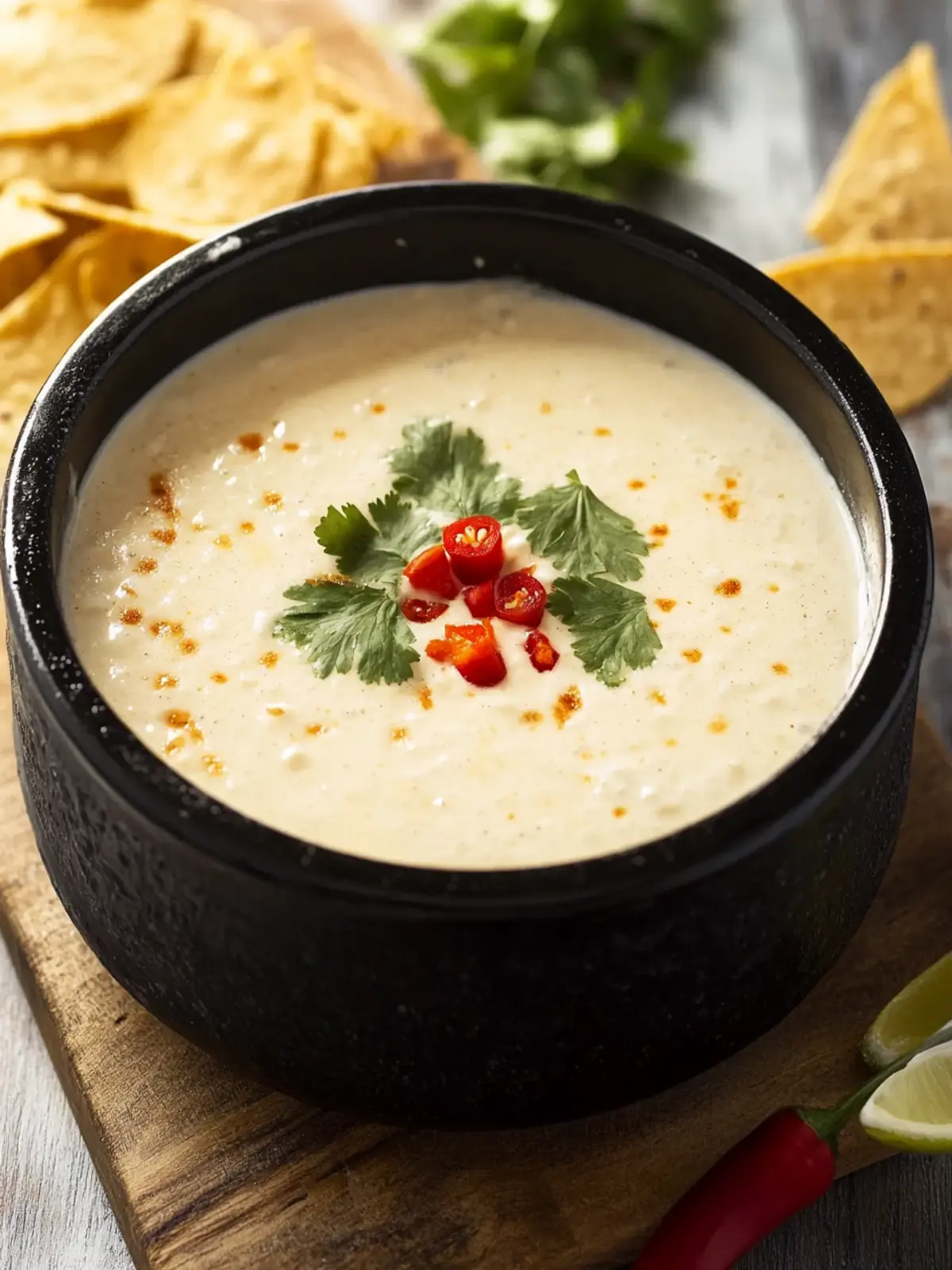 Easy Crockpot White Queso Dip Recipe - Creamy Flavor Bliss 4 Easy Crockpot White Queso Dip Recipe-Flavorful & Creamy