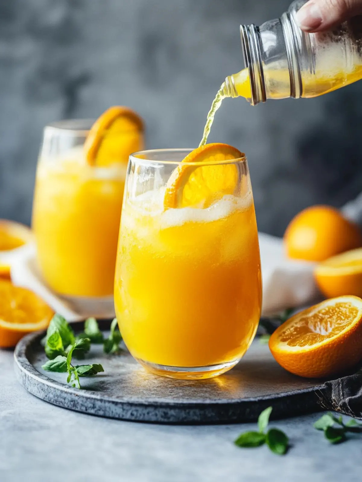 Turmeric Orange Spritzer: A Guilt-Free Brunch Delight 2 Turmeric Orange Spritzer