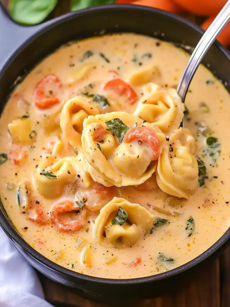 Creamy Tortellini Soup Recipe