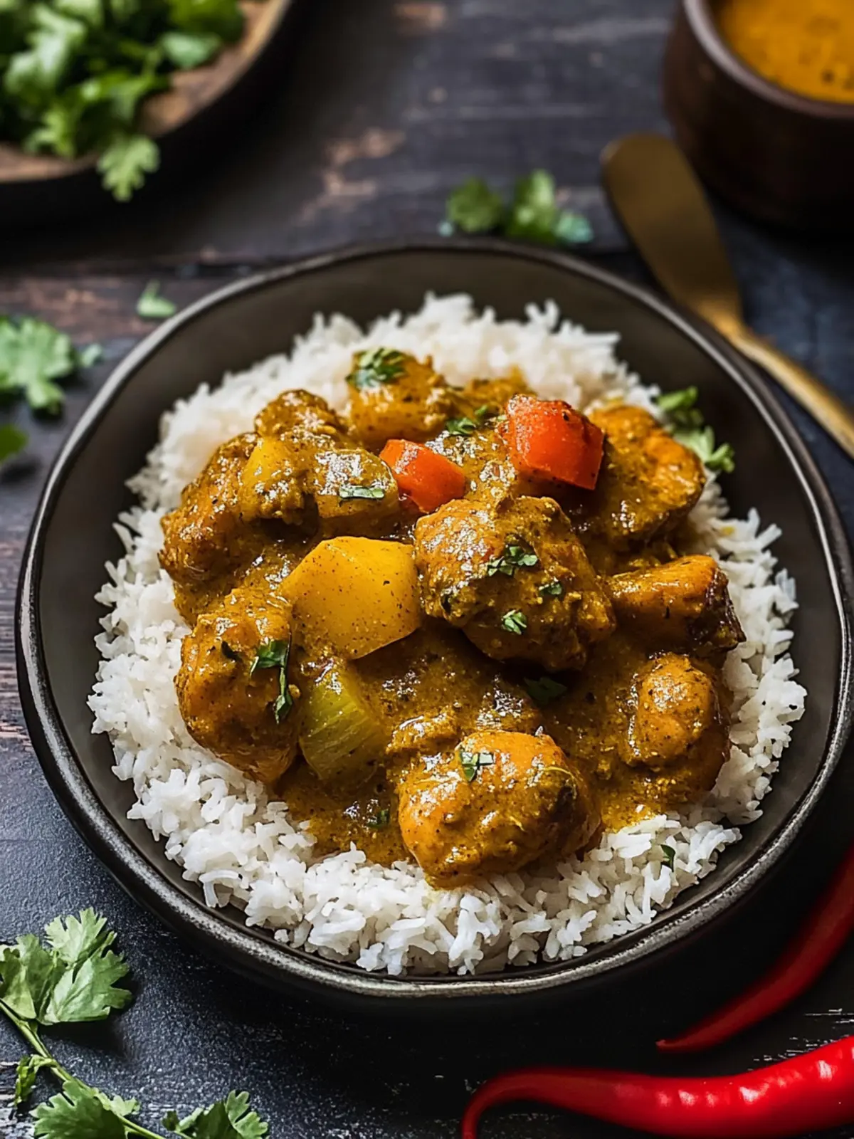 Authentic Jamaican Curry Chicken: Comfort in Every Bite 4 Authentic Jamaican Curry Chicken