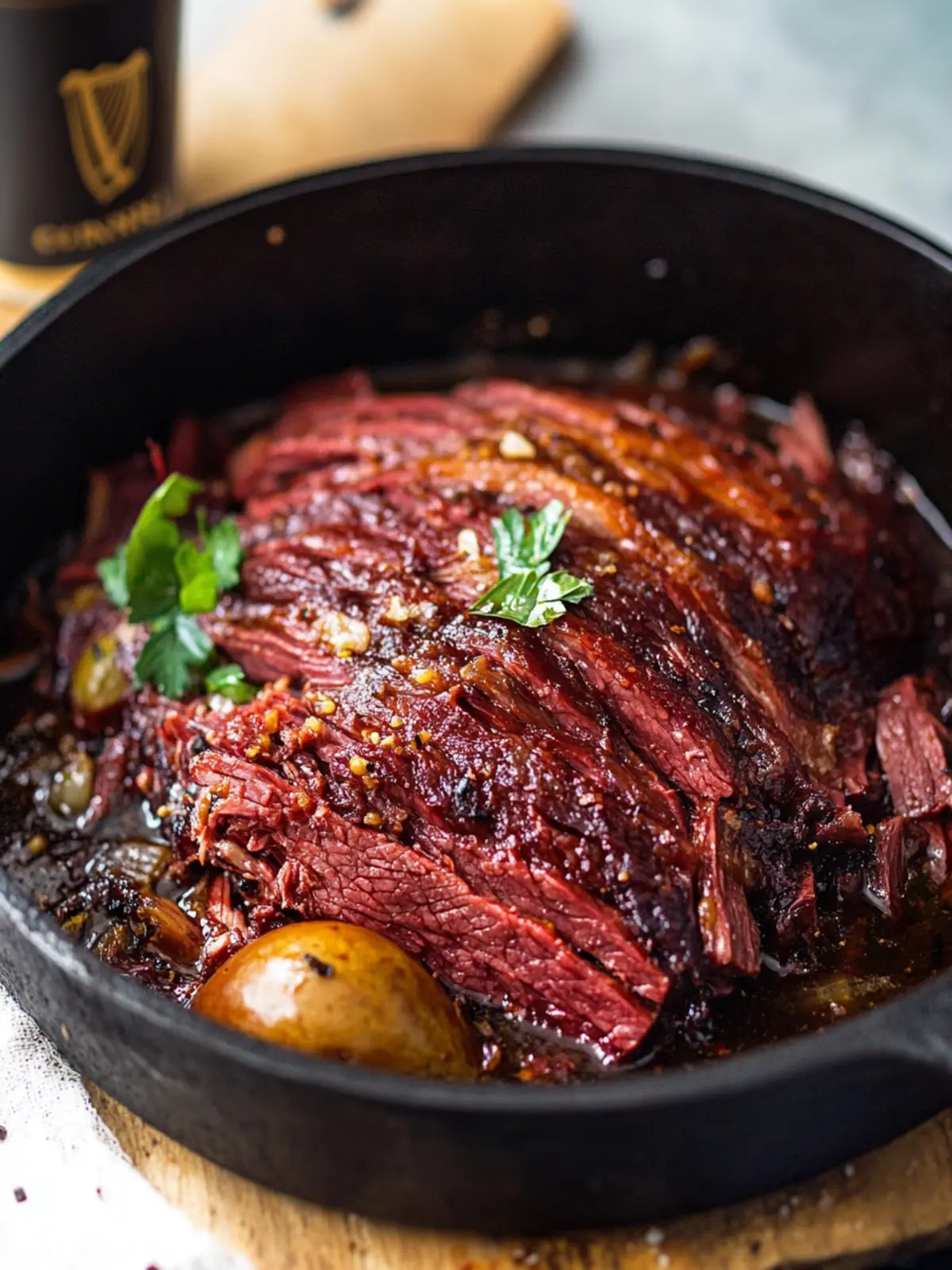 Perfectly Tender Guinness Corned Beef Brisket for Comfort Nights 3 Guinness Corned Beef Brisket