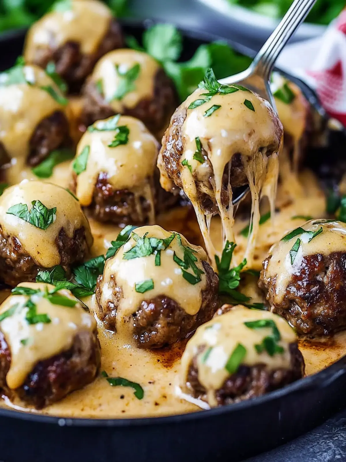 Ultimate Philly Cheese Steak Meatballs: Comfort in Every Bite 3 Philly Cheese Steak Meatballs