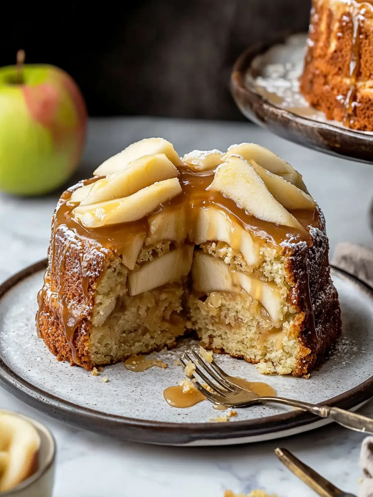 Delicious Caramel Apple Cake: A Cozy Fall Favorite 3 Caramel Apple Cake