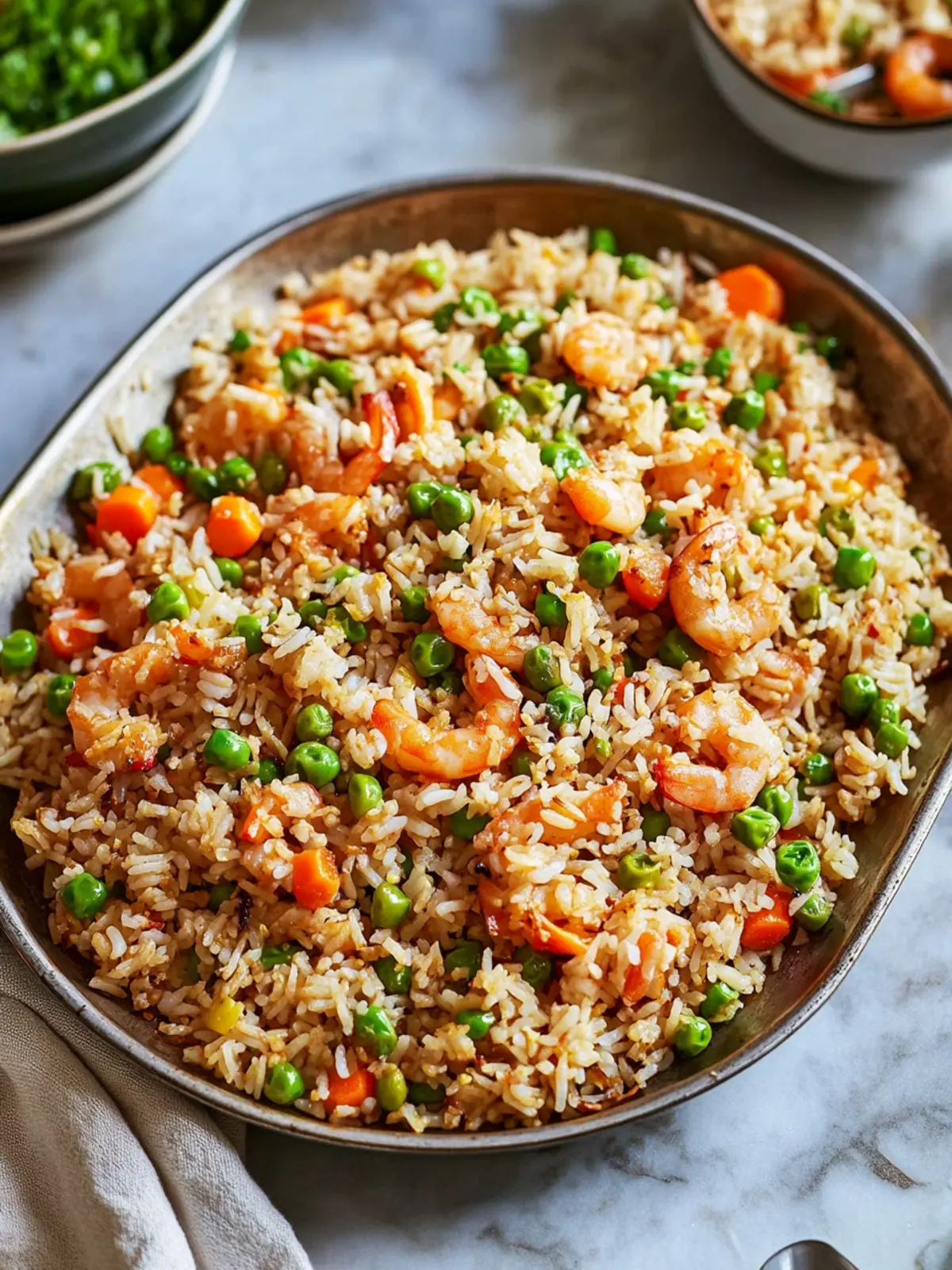 Sheet Pan Fried Rice with Shrimp: Quick & Crispy Comfort Meal 3 Sheet Pan Fried Rice