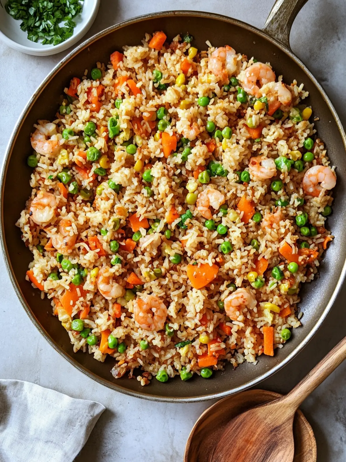 Sheet Pan Fried Rice with Shrimp: Quick & Crispy Comfort Meal 5 Sheet Pan Fried Rice