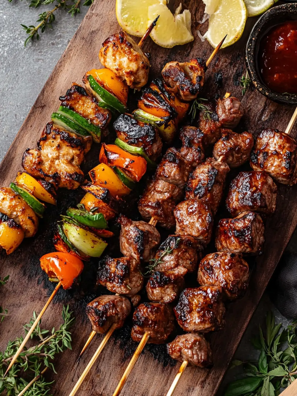 Delicious Barbecue Skewers – 3 Ways for Your Summer Feast 4 Barbecue Skewers – 3 Ways!