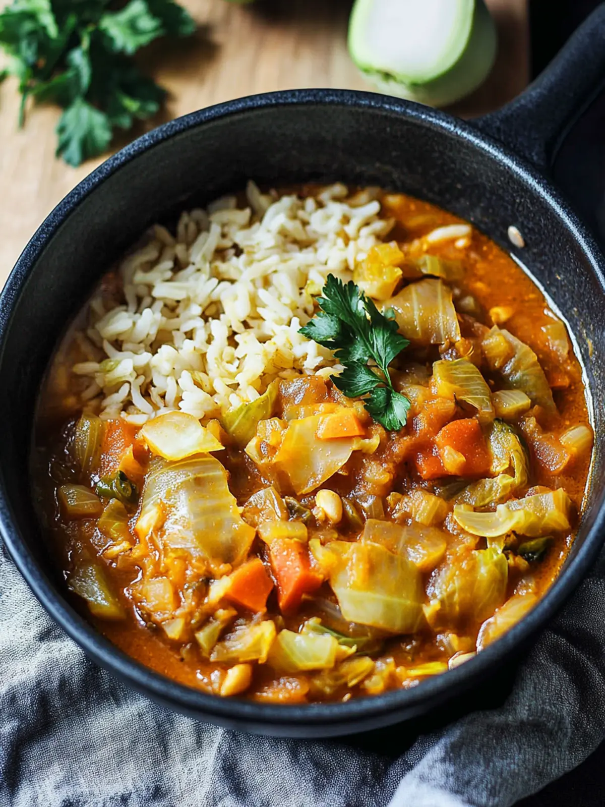 Vegan Traditional Sour Cabbage Stew: Comfort in Every Bite 3 Traditional Sour Cabbage Stew (Vegan)