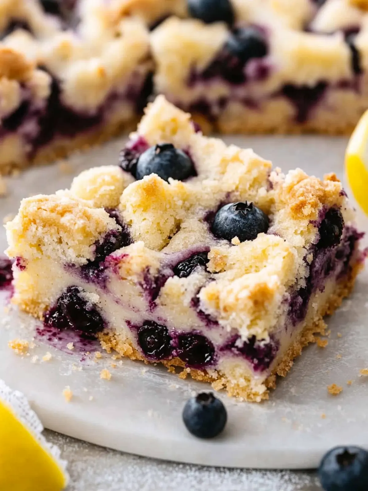 Lemon Blueberry Crumb Bars You’ll Crave This Summer 5 Lemon Blueberry Crumb Bars