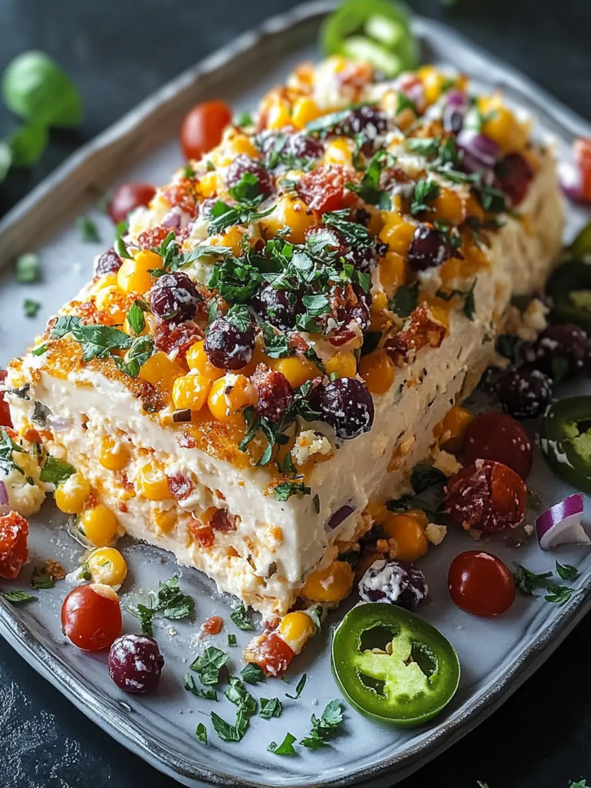 Delicious Cowboy Caviar Jalapeno Popper Cheese Log Recipe 3 Cowboy Caviar Jalapeno Popper Cheese Log